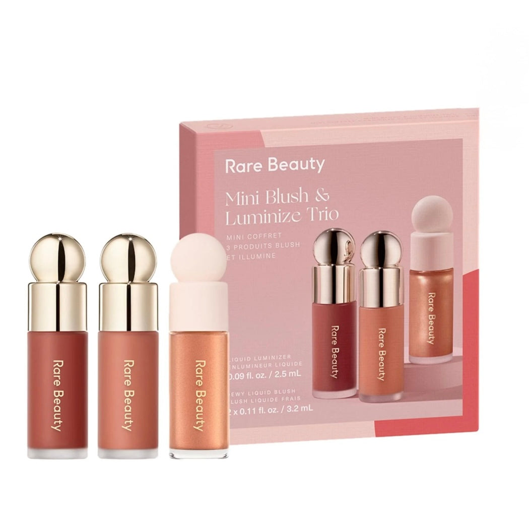 Rare Beauty - Mini Blush and Luminize Trio