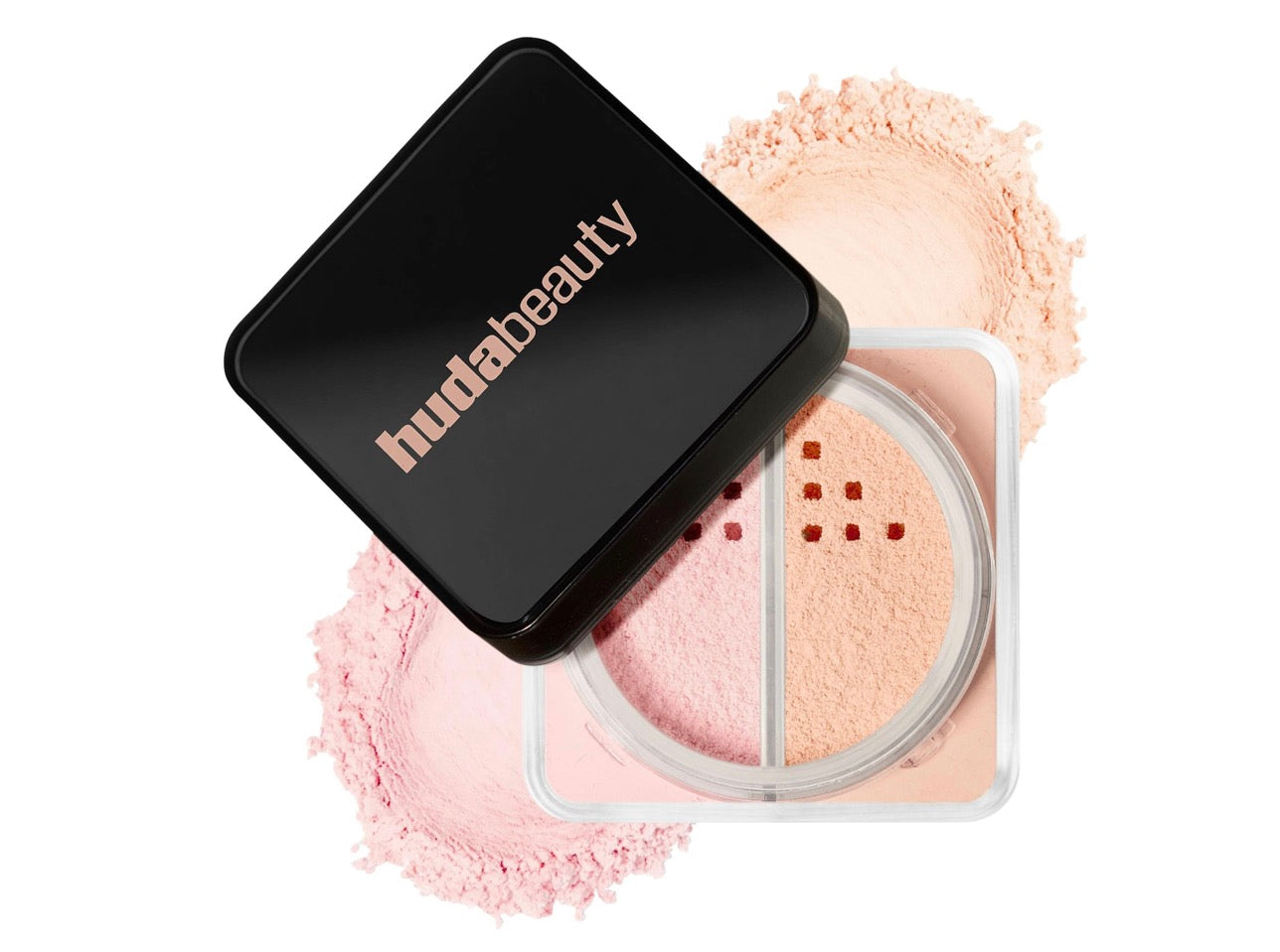 Huda Beauty - Easy Bake Loose Powder Brightening + Correcting Duo