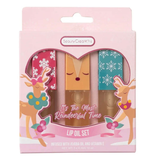 Beauty Creations - It’s The Most Rein-Deerful Time Lip Oil Bundle
