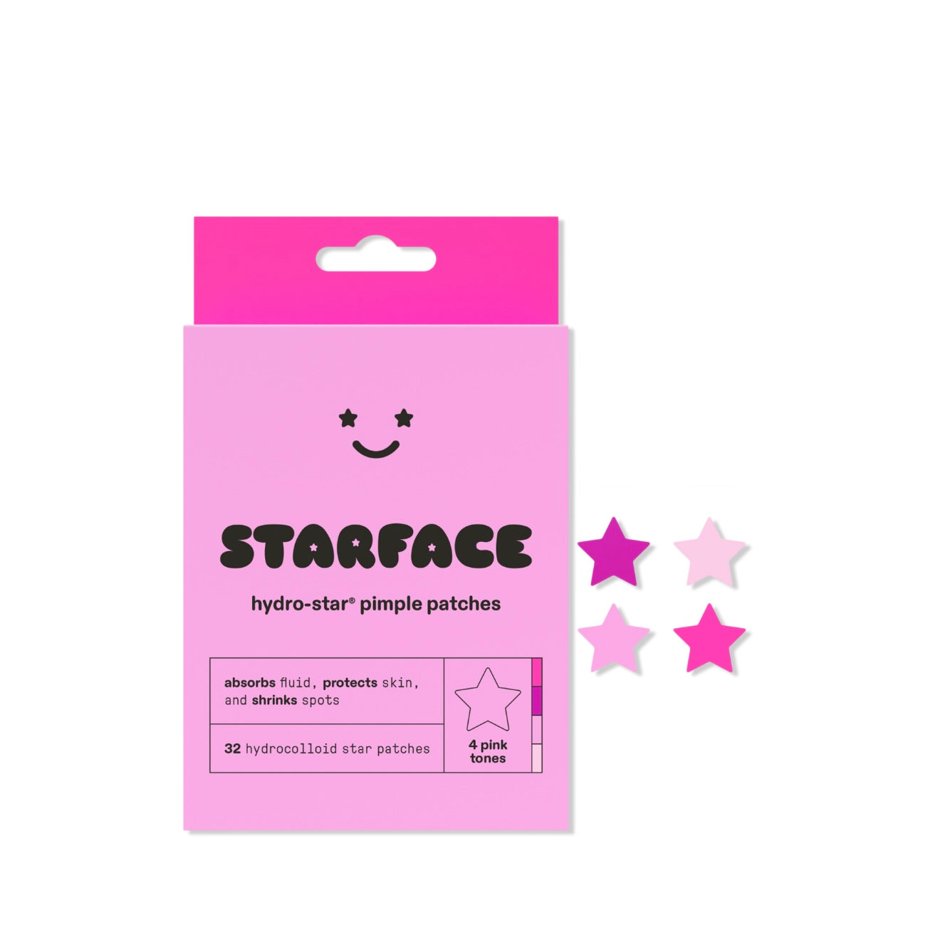 Starface- Hydro-Star Pink Pimple Patches - 32